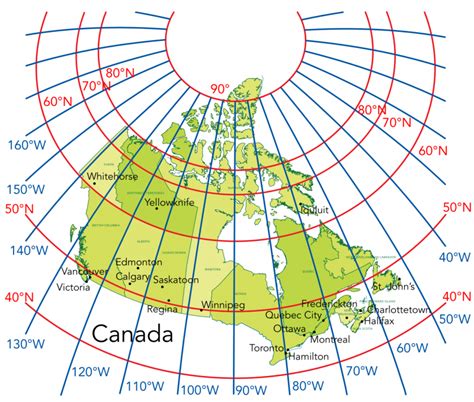 Vancouver, Canada latitude/longitude .